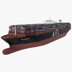 Container Ship 3D model